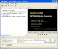 DVD MPEG AVI Audio Converter screenshot